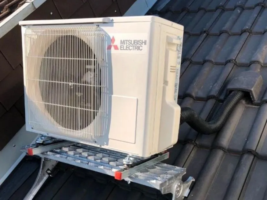 Mitsubishi Electric Außengerät – Projekt von Artico Kältetechnik