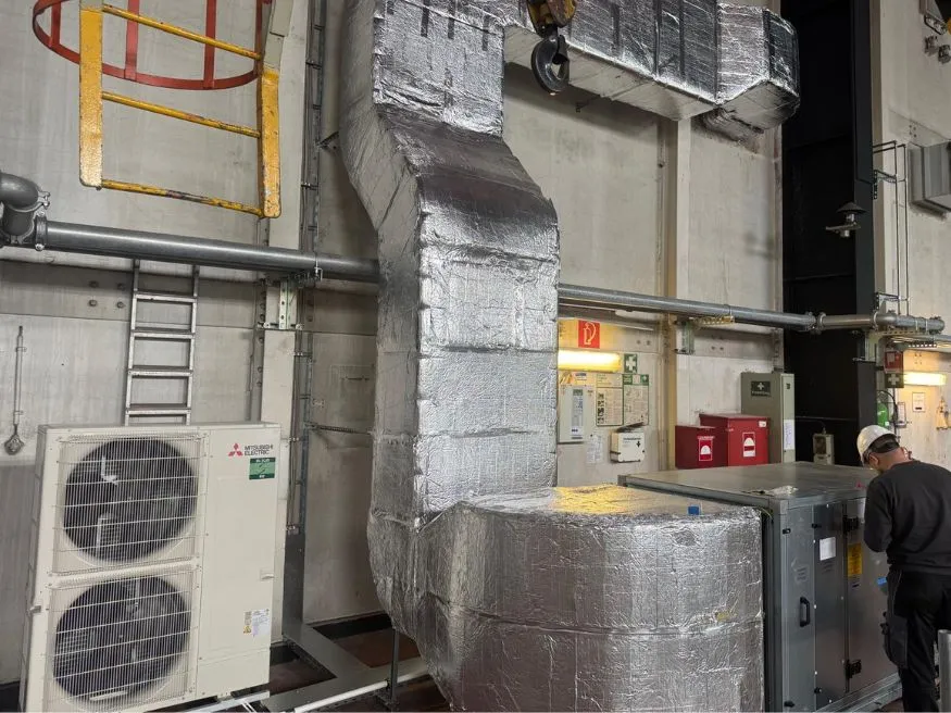 Rosenberg LT-Zuluftanlage – Projekt von Artico Kältetechnik